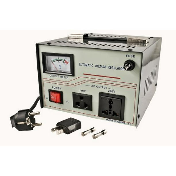 Simran AR-350 Voltage Regulator/Stabilizer with Built-In Step Up Down Voltage Transformer for AC 110 Volt to 220/240 Volt Worldwide Use 350 Watts Simran AR-350 Voltage Regulator/Stabilizer with Built-In Step Up Down Voltage Transformer for AC 110 Volt to 220/240 Volt Worldwide Use 350 Watts
